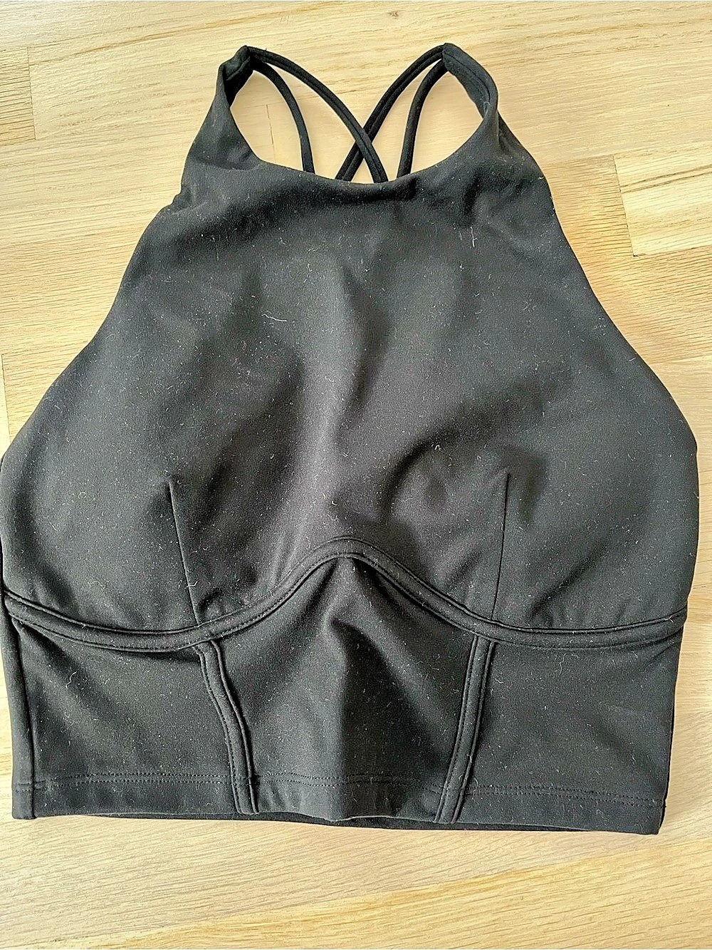Flex Women'Small Black Crop Top Size Small